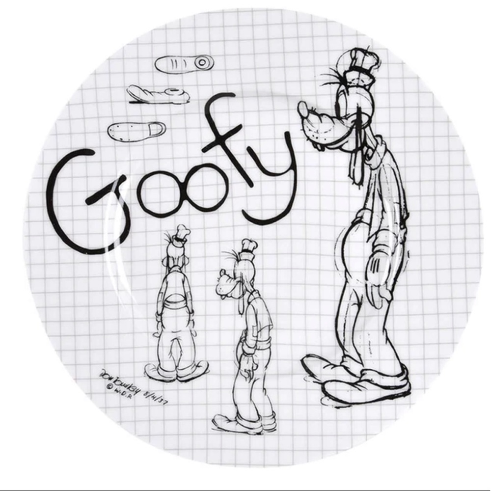 Disney Goofy Sketch salad plate!